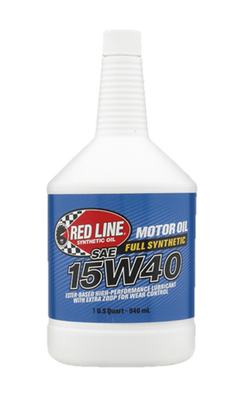 Red Line 15W40 Diesel Oil - Quart - Case of 12