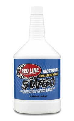Red Line 5W50 Motor Oil - Quart - Case of 12