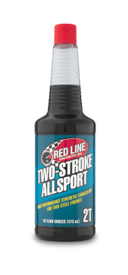 Red Line Two-Stroke AllSport Oil - 16oz. - Case of 12