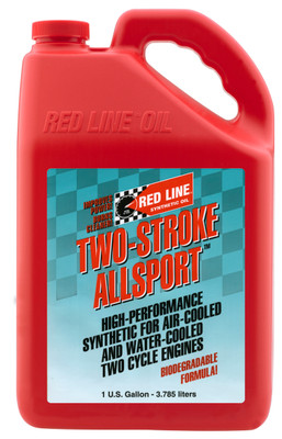 Red Line Two-Stroke AllSport Oil - Gallon - Case of 4