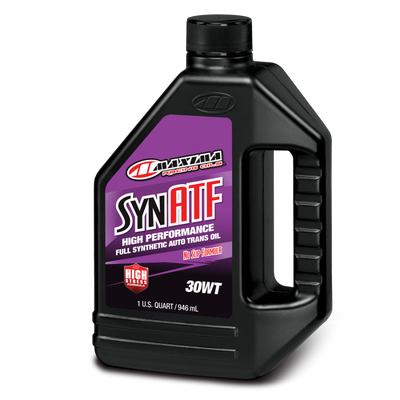 Maxima Performance Auto Synthetic Racing ATF 30WT Full Synthetic Auto Trans Oil - Quart - Case of 12