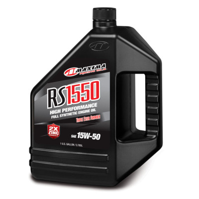 Maxima Performance Auto RS1550 15W-50 Full Synthetic Engine Oil - 128oz - Case of 4