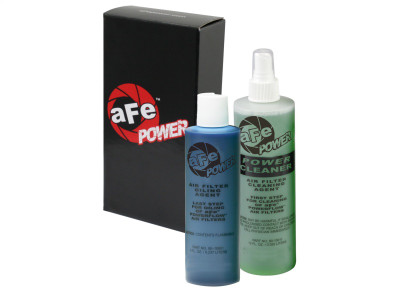 aFe MagnumFLOW Blue Restore Kit 8 oz  | Squeeze Oil 12 oz Cleaner - 90-50501