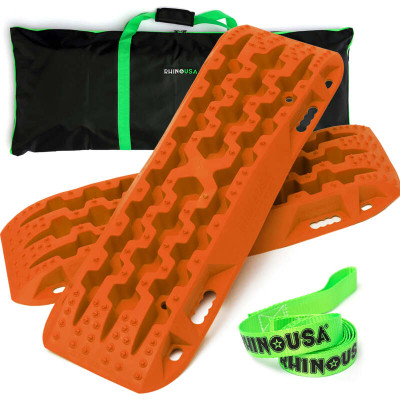 Rhino USA Recovery Traction Boards Pair Orange recovery gear product photo