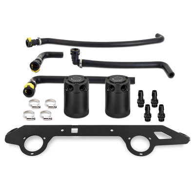 Mishimoto Catch Can / Oil Separator | 2023-2026 Ford Bronco 2.7L Baffled Oil System | MMBCC-BR27-23S