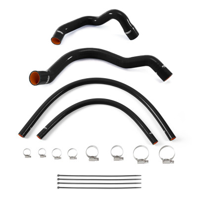 Mishimoto Hose Kit, Black | 1991-2001 Jeep Cherokee 4.0 | MMHOSE-XJ6-92KBK