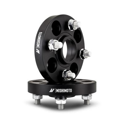 Mishimoto Wheel Spacer, Black | 4x100 - 56.1 - 35 - M12 | MMWS-011-350BK