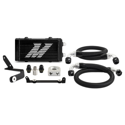 Mishimoto Oil Cooler | 2023-2026 Toyota GR Corolla - Non Thermostatic - BK | MMOC-GRC-23NTBK