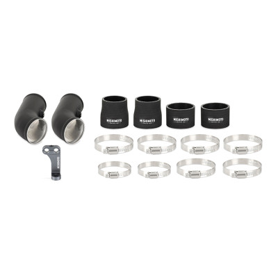 Mishimoto 2012-2016 BMW F10 M5 Intercooler Pipe Kit Micro Wrinkle Black