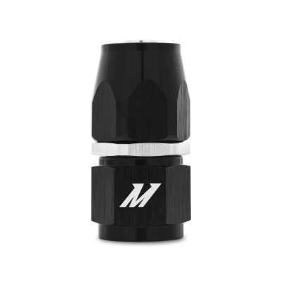 Mishimoto Fitting / Clamp, Black | 8AN Straight | MMFT-SW-08-ST