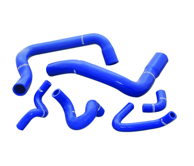 Mishimoto Hose Kit, Blue | 1986-1993 Ford Mustang | MMHOSE-MUS-86BL