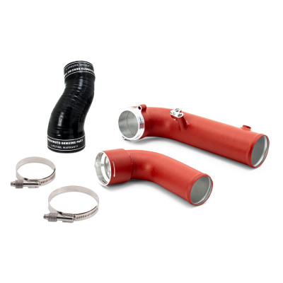 Mishimoto Charge Tube/Pipe, Red | 2020-2026 Toyota Supra Charge Pipe | MMICP-SUP-20RD