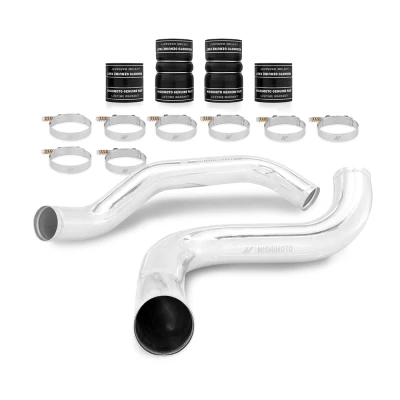 Mishimoto Boot Kit, Polished | 1999-2003 Ford 7.3L Powerstroke PSD Pipe/ | MMICP-F2D-99KP