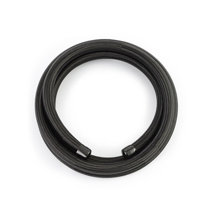 Mishimoto Braided Hose, Black | 10Ft w/ -12AN | MMSBH-12120-CB