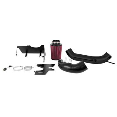 Mishimoto Air Intake / Filter, Wrinkle Black | 2015-2023 Ford Mustang Ecoboost | MMAI-MUS4-15WBK