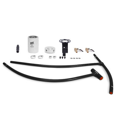 Mishimoto Coolant Filtration Kit, Black | 2003-2007 Ford 6.0L Powerstroke Coolant Filtration | MMCFK-F2D-03BK