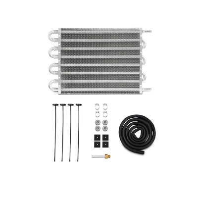 Mishimoto Transmission Cooler | Universal Transmission Fluid Cooler - 12in x 10in x .75in | MMTC-TF-1212