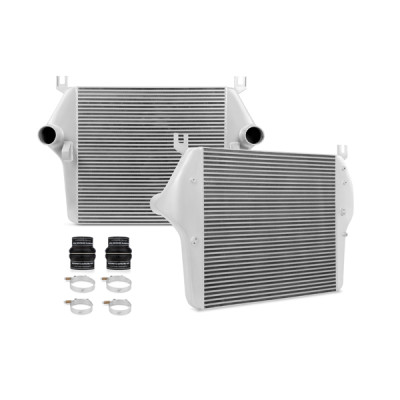 Mishimoto Intercooler, Silver | 2003-2009 Dodge 5.9L/6.7L Cummins () | MMINT-RAM-03SL