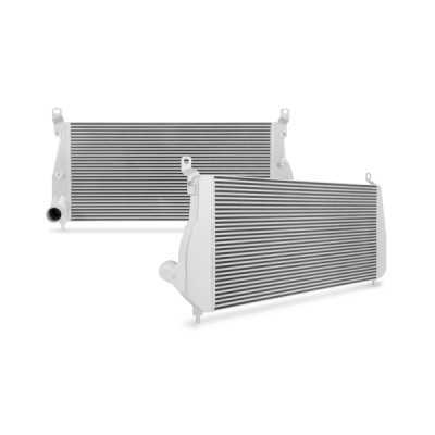 Mishimoto Intercooler, Silver | 2001-2005 Chevrolet 6.6L Duramax () | MMINT-DMAX-01SL
