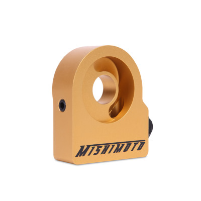 Mishimoto Thermostat, Gold | Thermostatic M20 Oil Sandwich Plate | MMOP-SPT