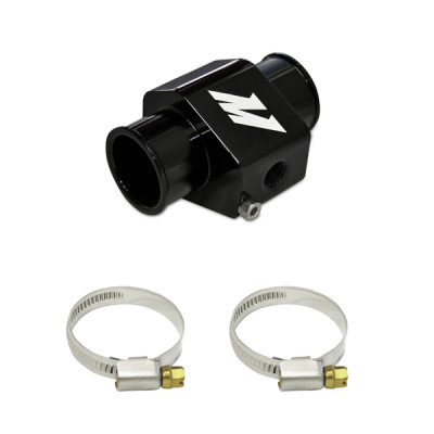 Mishimoto Sensor, Black | Water Temp. Sensor Adapter 28mm | MMWHS-28-BK