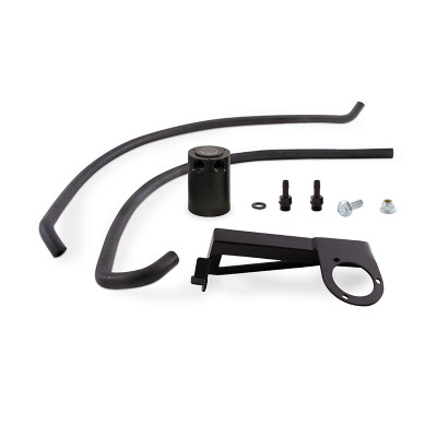 Mishimoto Catch Can / Oil Separator, Black | 2013-2018 Ford Focus ST Baffled Oil | MMBCC-FOST-13PBE2