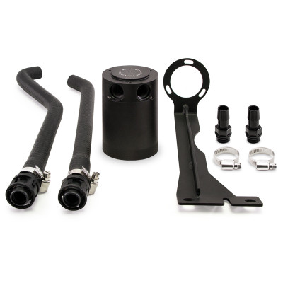 Mishimoto Catch Can / Oil Separator, Black | 2014-2019 Ford Fiesta ST Baffled Oil | MMBCC-FIST-14PBE