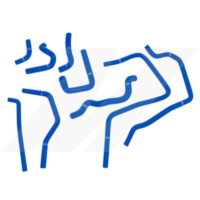 Mishimoto Hose Kit, Blue | 2001-2005 Subaru WRX Ancillary Hoses | MMHOSE-SUB-ANCBL