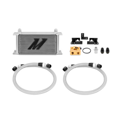 Mishimoto Oil Cooler | 2007-2011 Jeep Wrangler JK Thermostatic | MMOC-WRA-07T