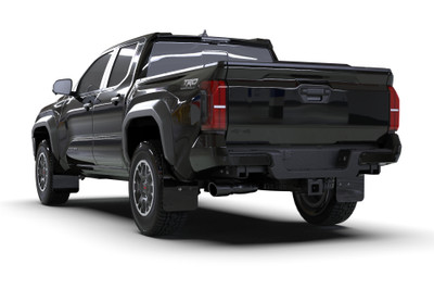 Rally Armor 2024-2025 Toyota Tacoma Gen 4 Black UR Mud Flap w/Metallic Black Logo - MF114-UR-BLK-MBK
