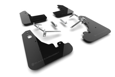 Rally Armor 22-24 Subaru BRZ / Toyota GR86 Black UR Mud Flap w/Dark Grey Logo