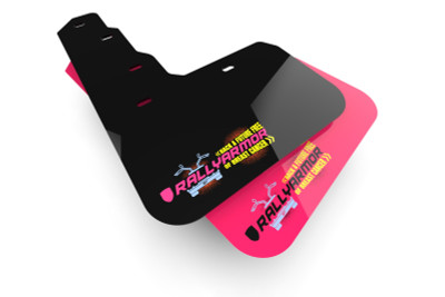 Rally Armor 15-19 Subaru Outback Pink Mud Flap BCE Logo ralMF34-BCE24-PK-BLK