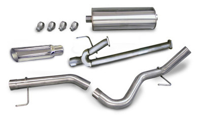 Corsa 24916 Sport Polished Single 4.0" Single Side Cat-Back for 2011-2016 Toyota Tundra Double Cab-Crew Max 5.7L V8