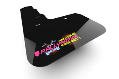 Rally Armor 2024 GMC Sierra 3500 Black Mud Flap BCE Logo