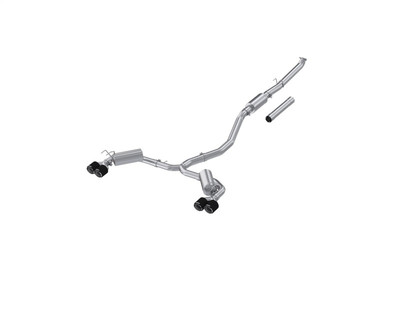MBRP ARMOR Pro Cat-Back Exhaust, T304 Stainless Steel - 2022-2024 Honda Civic Sport Touring 1.5L - S49063CF