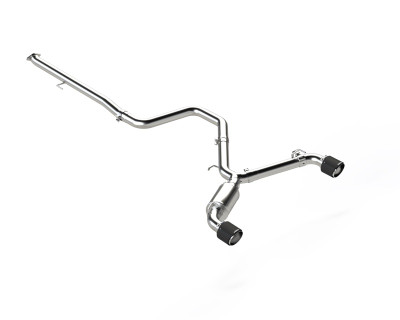 MBRP ARMOR Pro Cat-Back Exhaust, T304 Stainless Steel - 2019-2022 Hyundai Veloster N 2.0L - S47073CF
