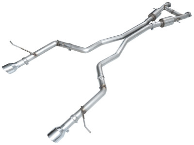 AWE Tuning 2011-2024 Dodge Durango 5.7L Track Edition Exhaust w/ Chrome Silver Tips