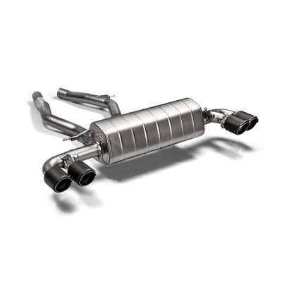 Akrapovic 2019-2025 BMW Z4 M40i (G29) Slip-On Line (Titanium) w/Carbon Fiber Tips