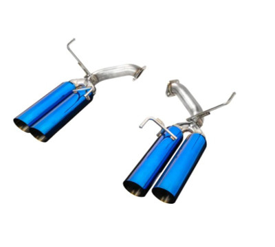 Remark 2022-2025 Subaru WRX BOSO Edition Axle Back Exhaust w/ Burnt Blue Stainless Tips