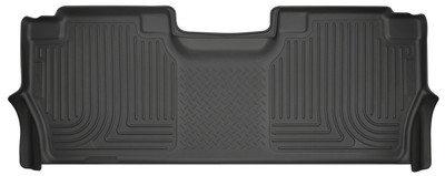 Husky Liners WeatherBeater Rear Floor Liners, Black for 2021-2023 Ford F-150 CC SC / 2017 Ford SD CC - Part #14401