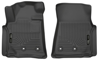 Husky Liners WeatherBeater Front Floor Liners, Black for 2013-2016 Lexus LX570 / 2013-2016 Toyota Land Cruiser - Part #13091