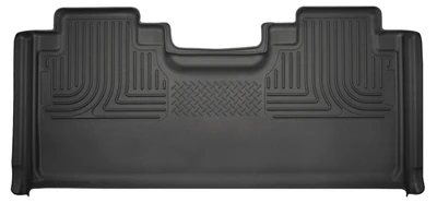 Husky Liners WeatherBeater 2nd Row Seating Floor Liner, Black for 2015-2023 Ford F-150 SuperCab - Part #19361