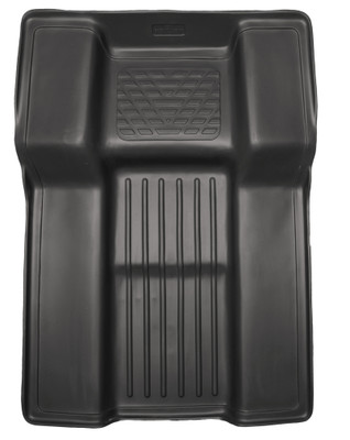 Husky Liners WeatherBeater Walkway (2nd Row Bucket) Floor Liners, Black for 2007-2010 GM Escalade/Tahoe/Yukon - Part #81241