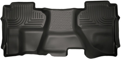Husky Liners WeatherBeater 2nd Row Seating Floor Liners, Black for 2014-2018 Chevrolet Silverado / GMC Sierra 1500 - Part #19241