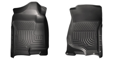 Husky Liners WeatherBeater Front Floor Liners, Black for 2007-2014 Cadillac Escalade ESV/EXT - Part #18201