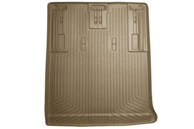 Husky Liners WeatherBeater Rear Cargo Liners (5 Ft.), Tan for 2007-2013 GM Escalade/Suburban/Yukon - Part #28273