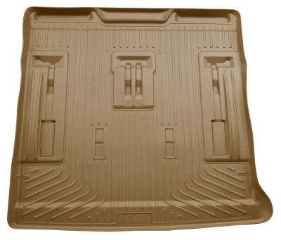 Husky Liners WeatherBeater Rear Cargo Liners, Tan for 2007-2013 GM Escalade/Suburban/Yukon - Part #28253