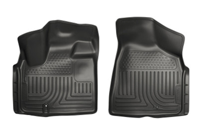Husky Liners 08-12 Chrysler Town Country/Dodge Grand Caravan WeatherBeater Black Floor Liners