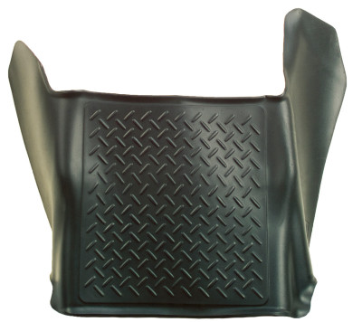 Husky Liners WeatherBeater Center Hump Floor Liner, Black for 2009-2012 Dodge Ram 1500/2500/3500 Crew Cab - Part #83701