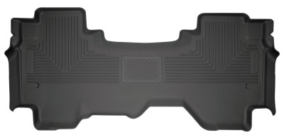 Husky Liners WeatherBeater 2nd Row Seating Floor Liners, Black for 2019+ Dodge Ram 1500 Quad Cab - Part #14741